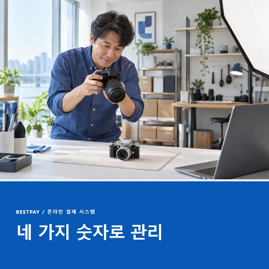 온라인 결제 데이터 관리