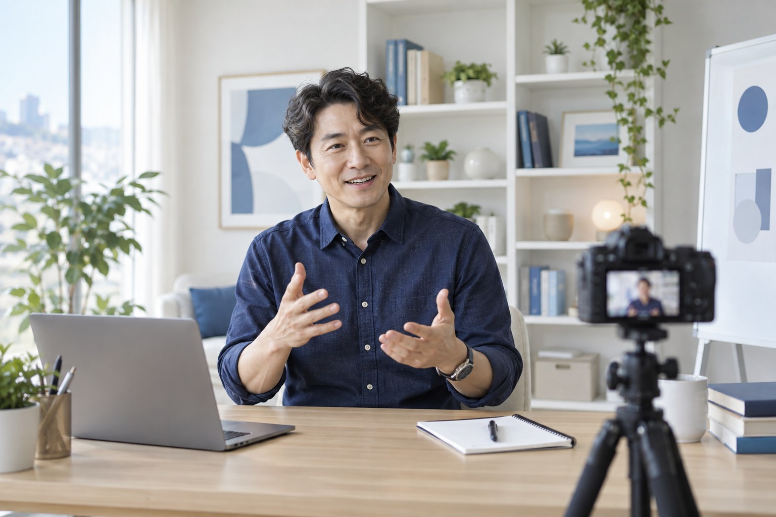 온라인 결제 시스템 구성 · 실무 준비 내용을 다른 장면에서 점검하는 모습